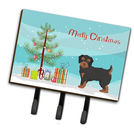 Carolines Treasures Yorkiepoo No.1 Christmas Tree Leash or Key Holder CK3882TH68